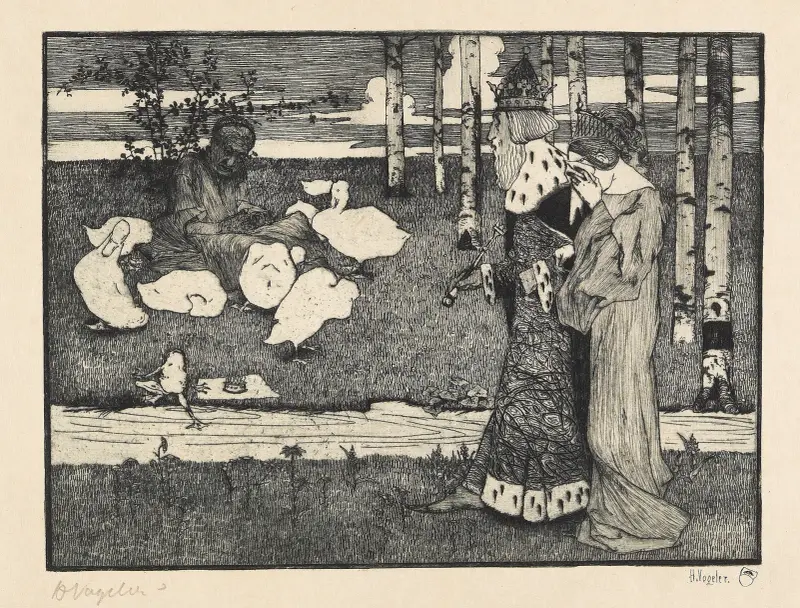 Grodkungen av Heinrich Vogeler