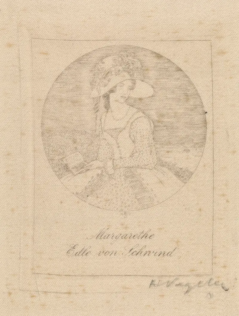 Margarethe Edle von Schwind av Heinrich Vogeler