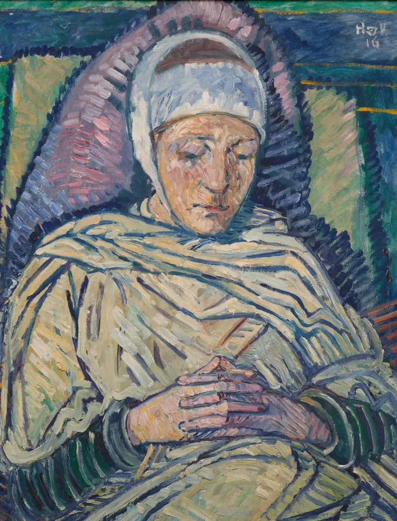 Den sjuke av Heinrich Vogeler