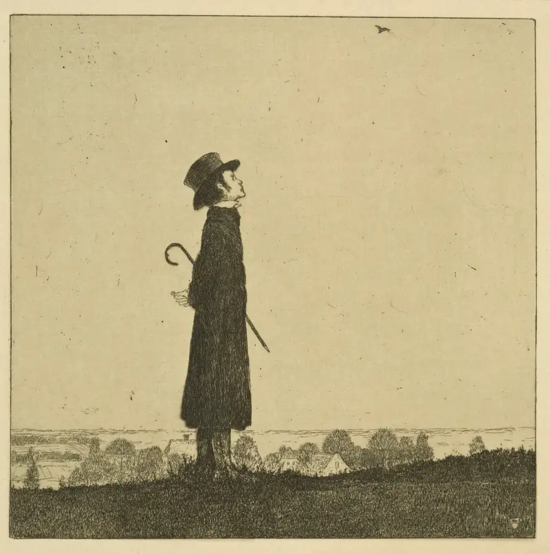 Die Lerche von Heinrich Vogeler