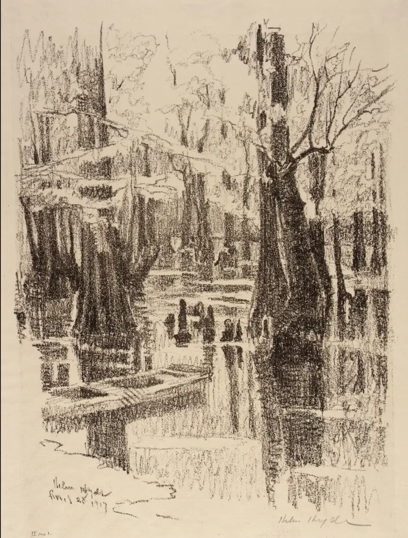 Cypress Swamp av Helen Hyde