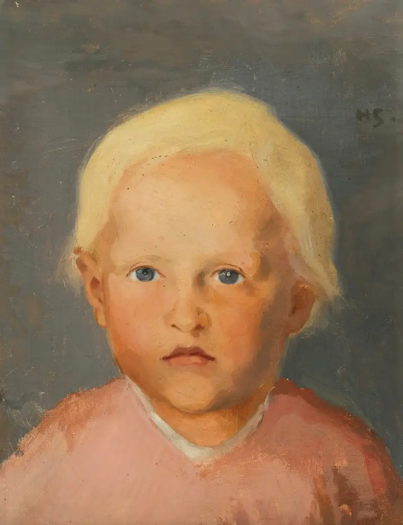 Světlovlasý chlapec, Helene Schjerfbeck