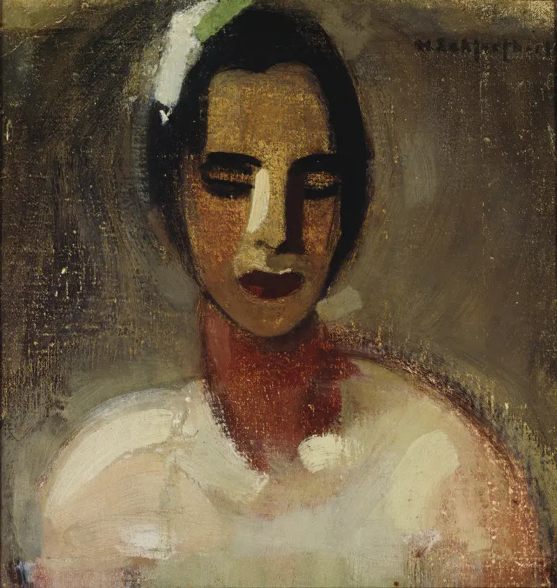 Mädchen aus Kalifornien I von Helene Schjerfbeck