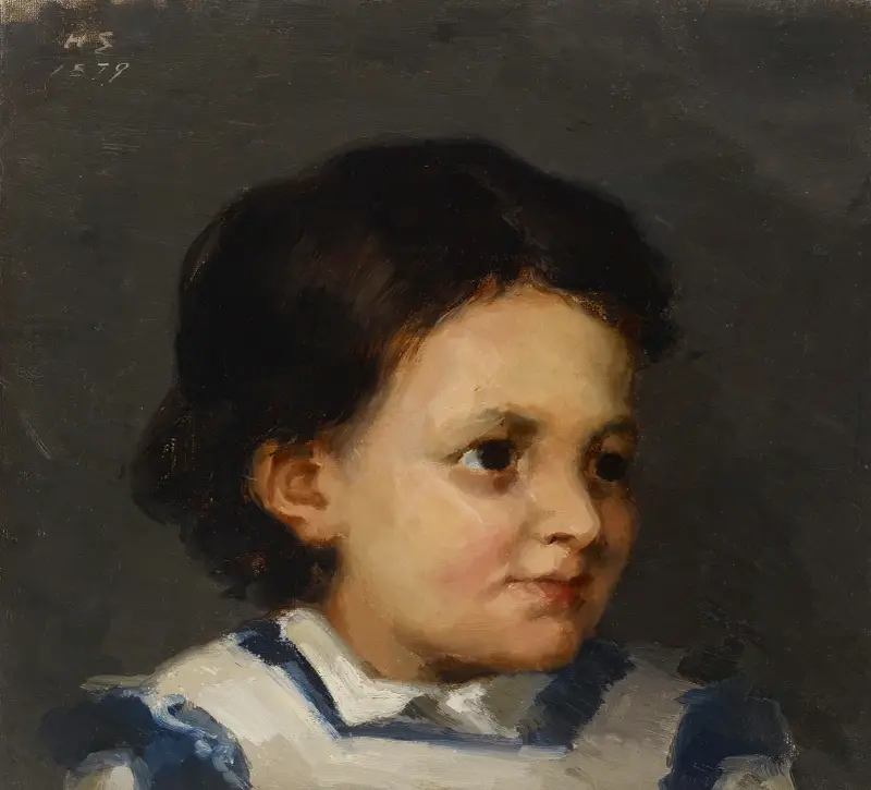 Kleine Liisa von Helene Schjerfbeck