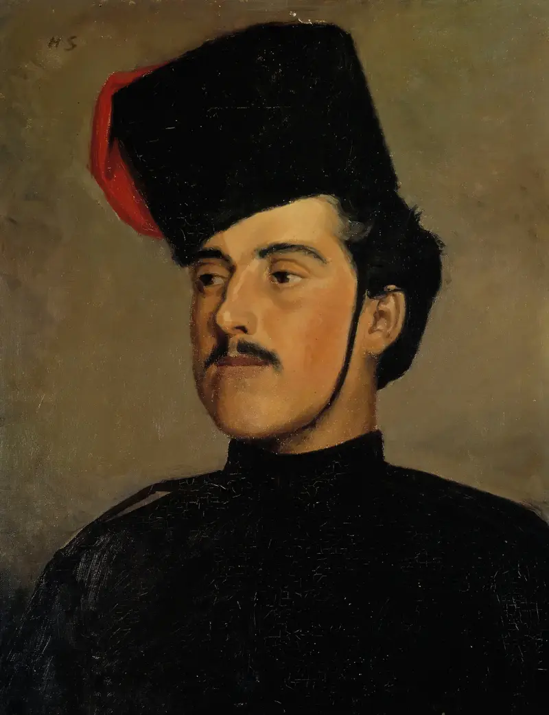 Kozák (Krásný kozák), Helene Schjerfbeck