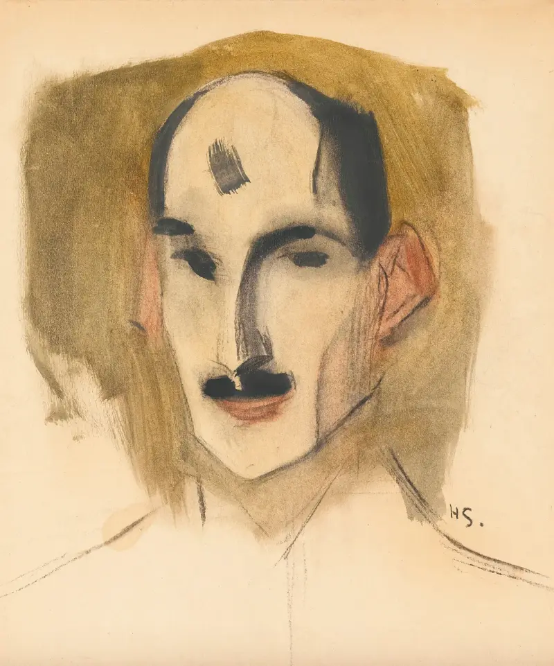 Der Fechter von Helene Schjerfbeck