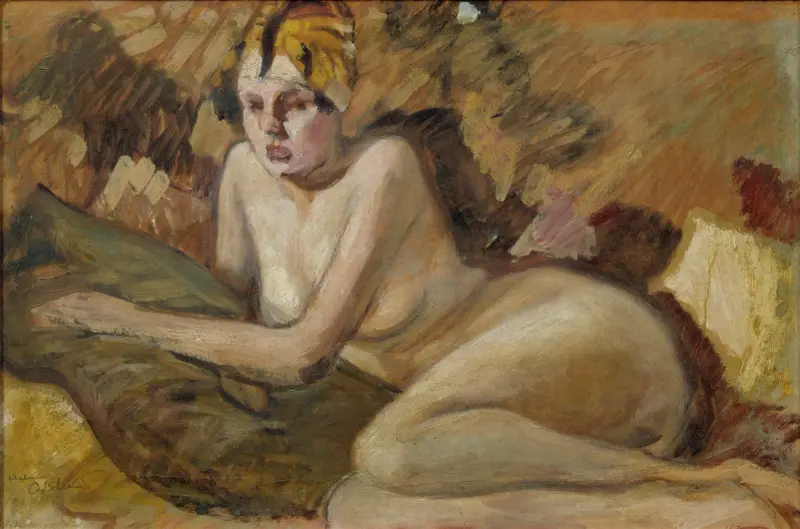 Ležící model, Helmer Osslund