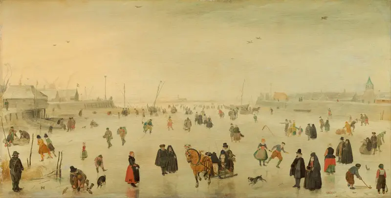 Eisvergnügen von Hendrick Avercamp