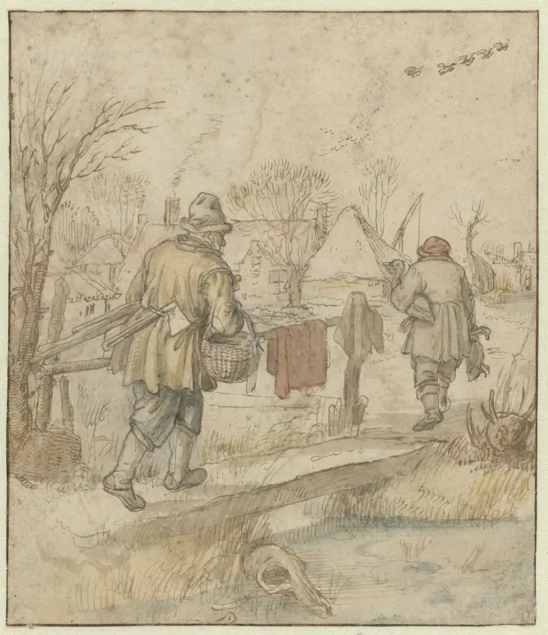 Return of the Duck Hunters av Hendrick Avercamp