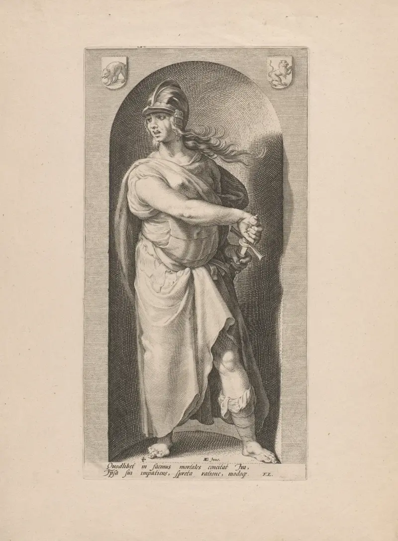 Hněv, Hendrick Goltzius