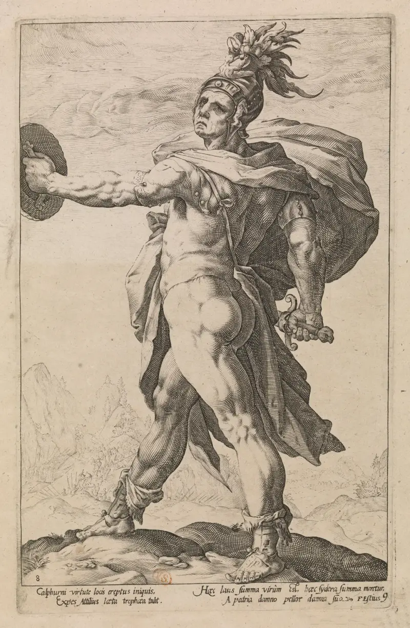 Calphurnius av Hendrick Goltzius