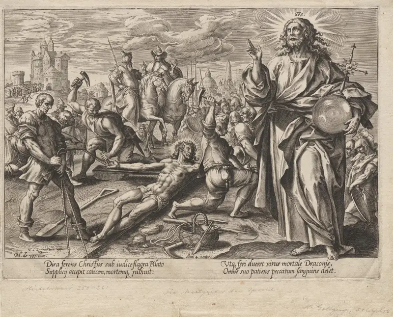 Kristus, Hendrick Goltzius