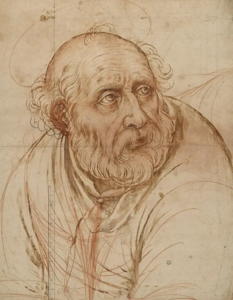 Aposteln Petrus av Hendrick Goltzius