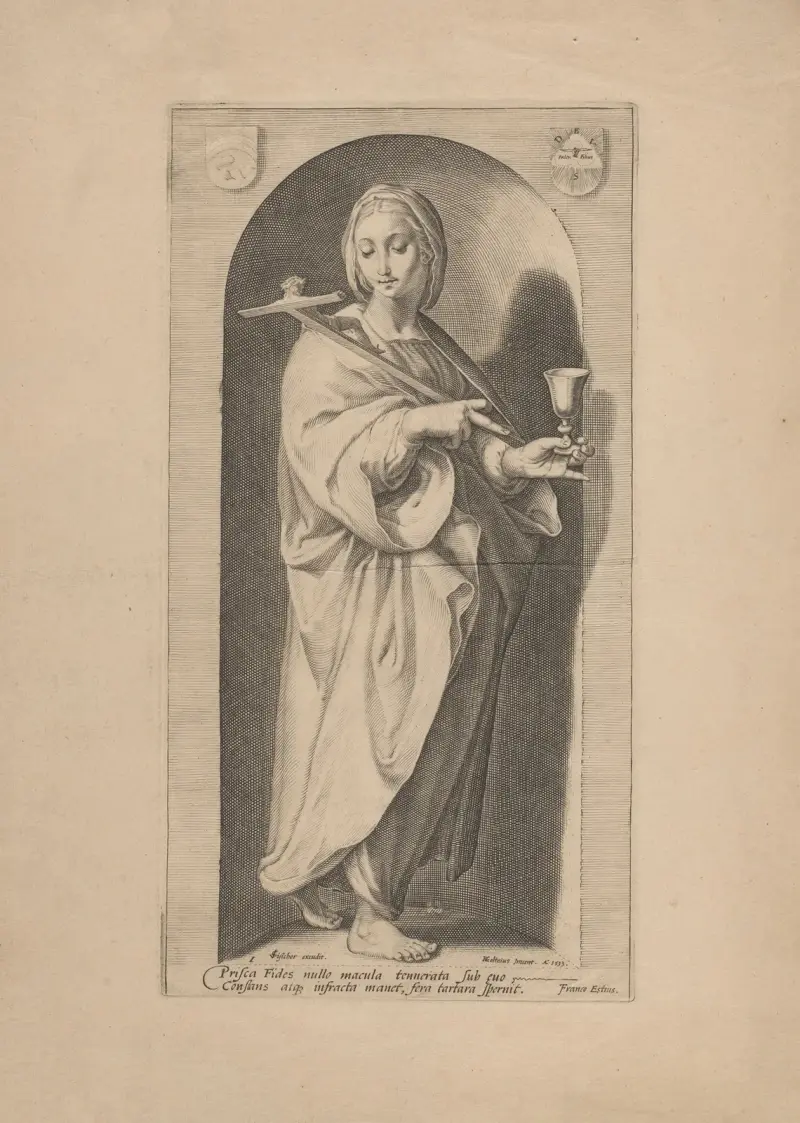 Der Glaube von Hendrick Goltzius