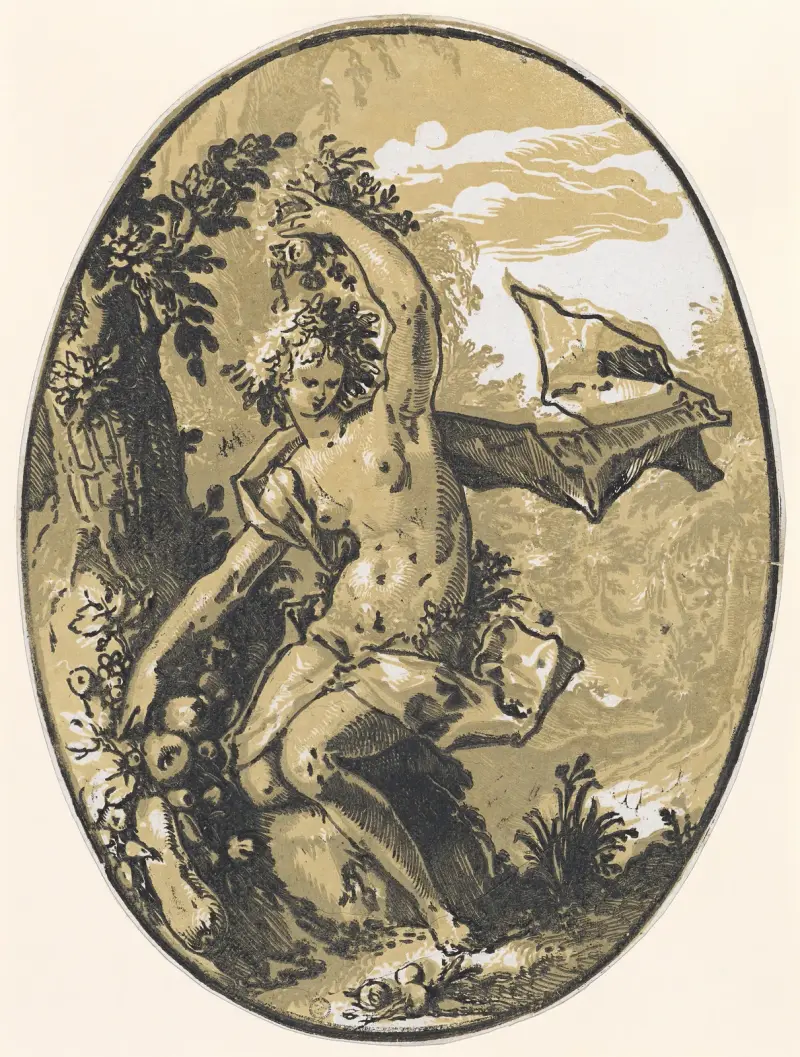 Proserpina av Hendrick Goltzius