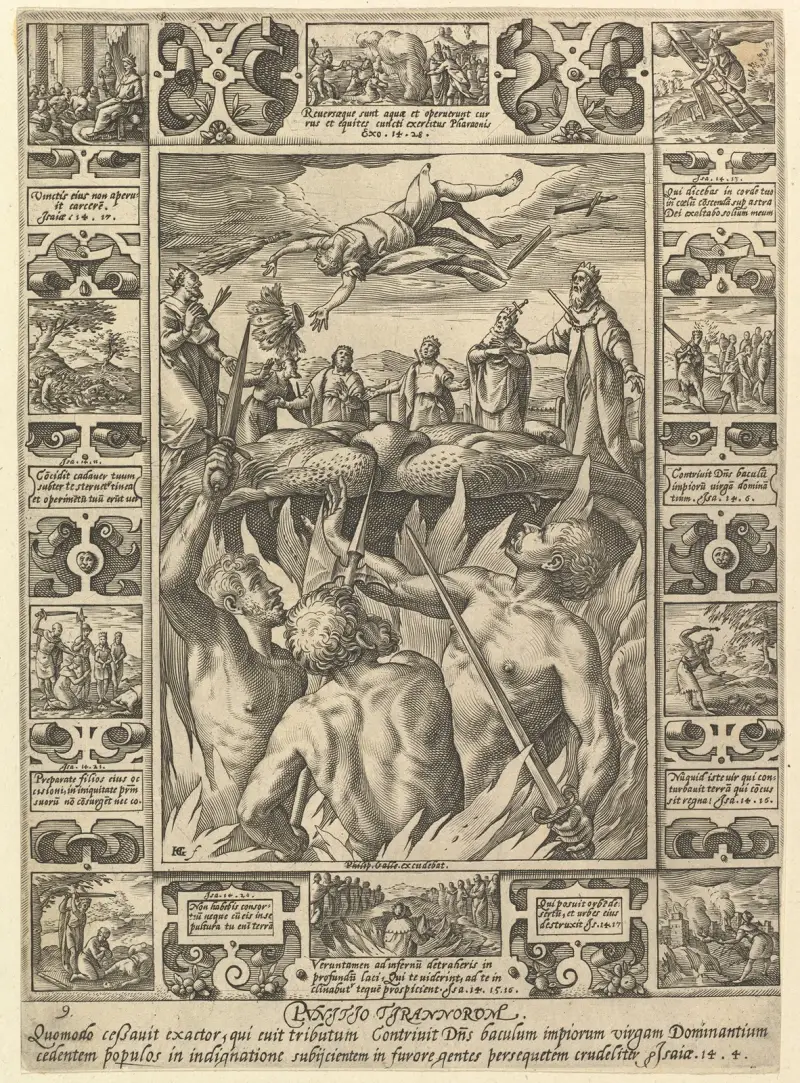 Punitio Tirannorum av Hendrick Goltzius