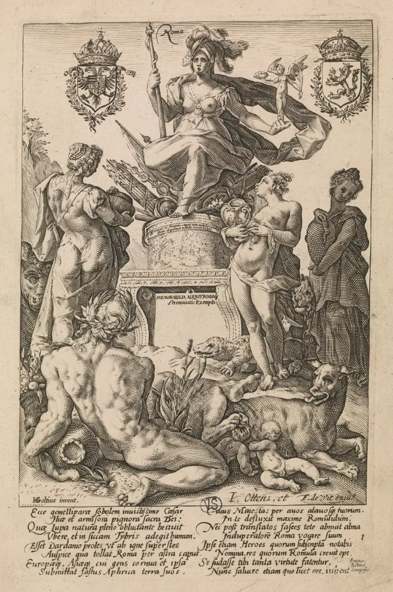 Roma av Hendrick Goltzius