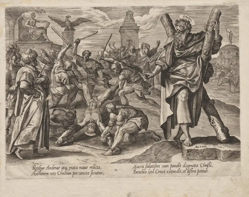 Svatý Ondřej, Hendrick Goltzius