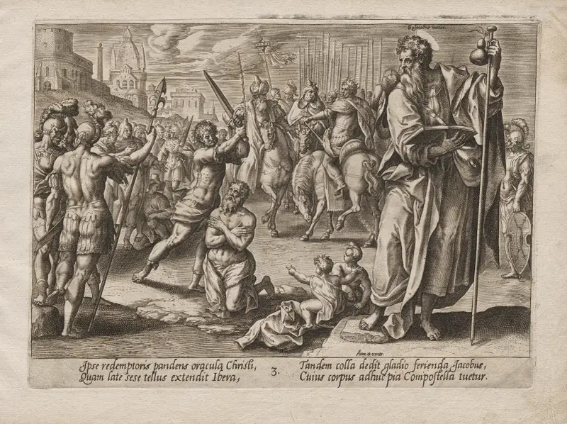 St. James the Great av Hendrick Goltzius