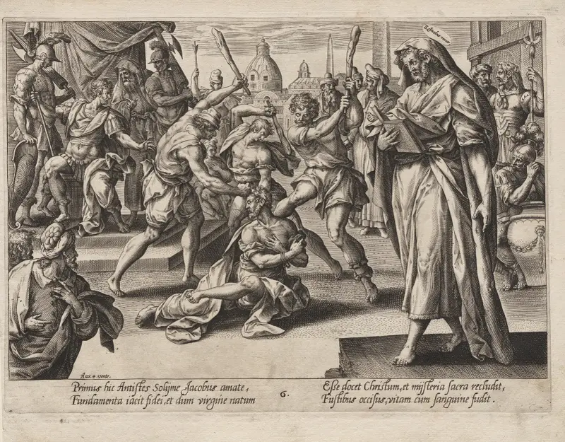 Jakobus der Jüngere von Hendrick Goltzius