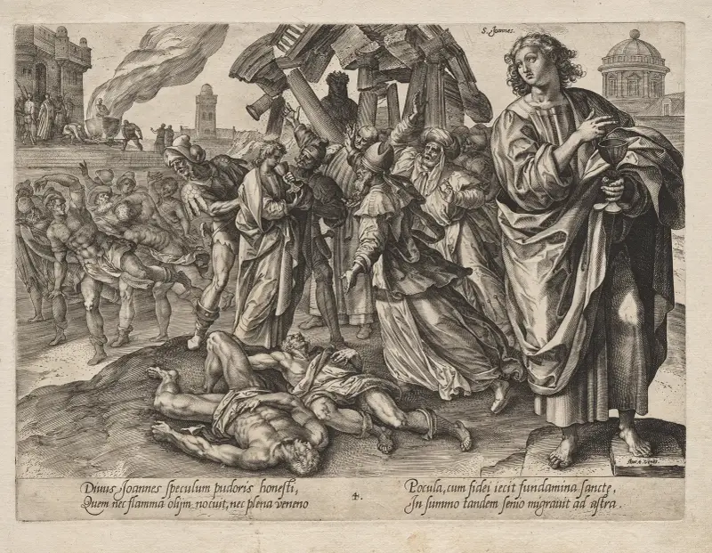 Svatý Jan, Hendrick Goltzius