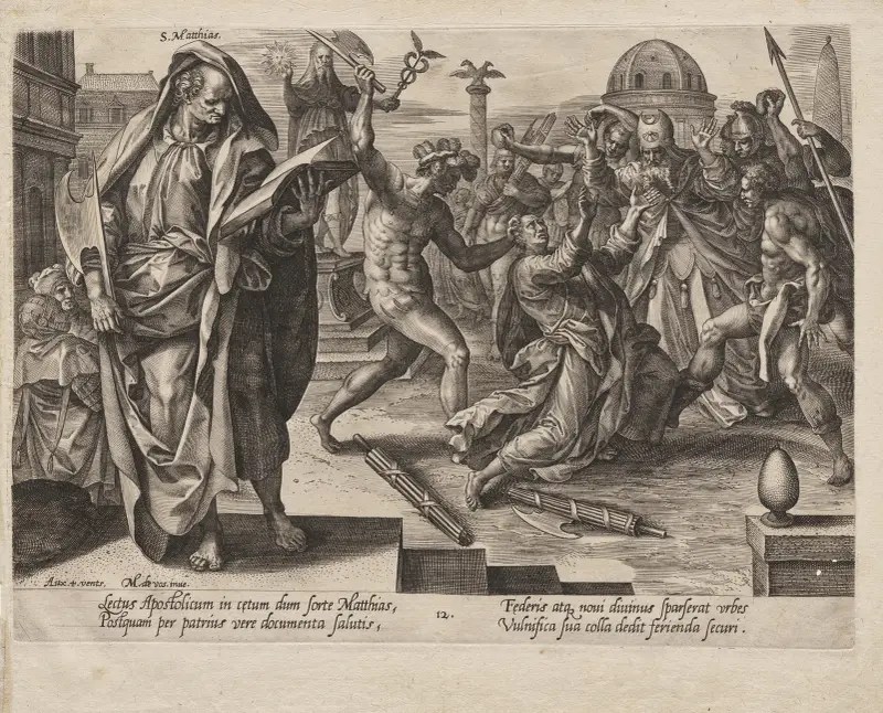 Svatý Matěj, Hendrick Goltzius
