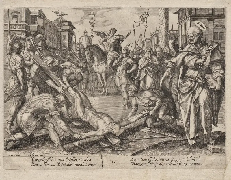 Svatý Petr, Hendrick Goltzius
