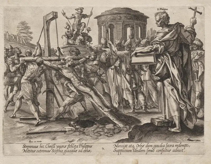 Svatý Filip, Hendrick Goltzius