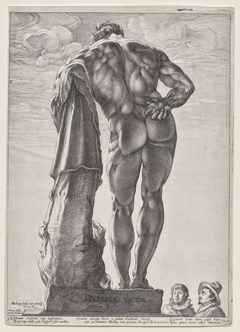 Farnéský Herkules, Hendrick Goltzius
