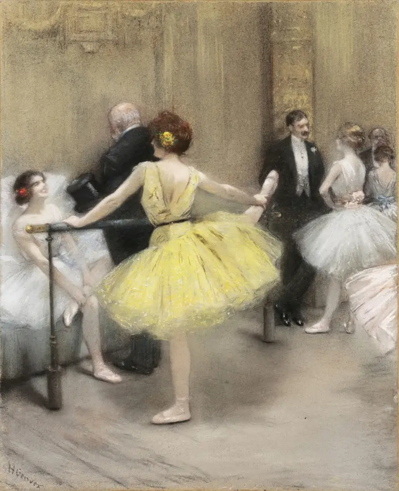 Ballerinas av Henri Gervex