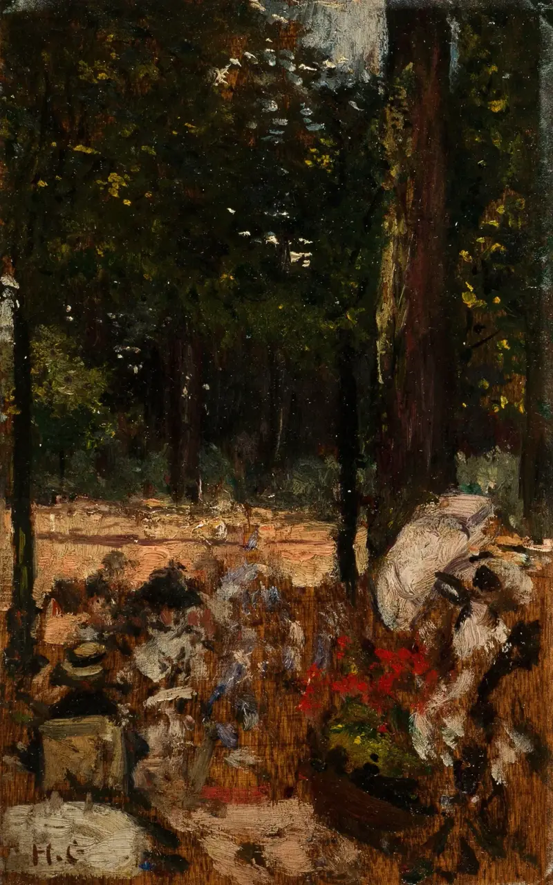 Étude pour le Cercle de l’île de Puteaux, 1907 – nr 2 av Henri Gervex