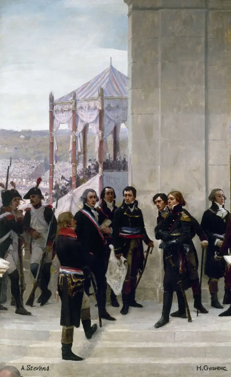 Förbundsdagen 1790, Nationalkonventet 1792 av Henri Gervex