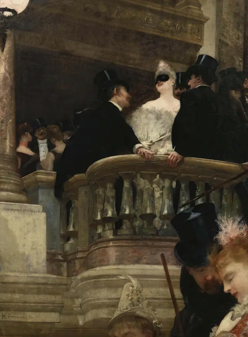 Bal w Operze, Henri Gervex