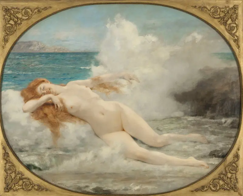 Venus födelse av Henri Gervex