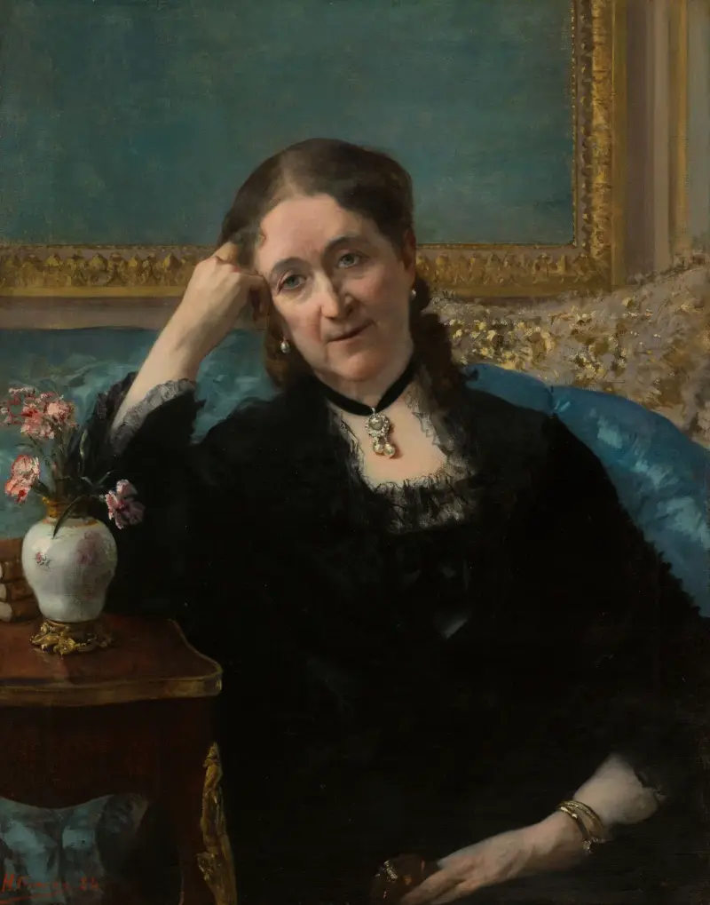 Portrait de Madame Blerzy av Henri Gervex