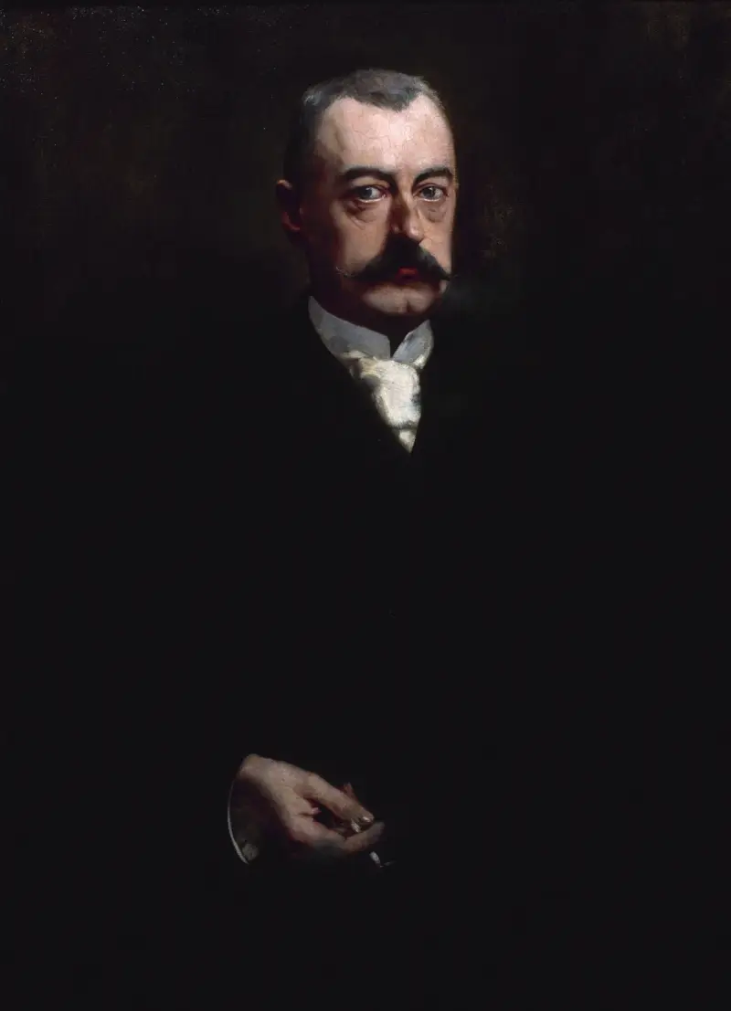Portrait de Pierre Waldeck-Rousseau (1846-1904), homme politique av Henri Gervex