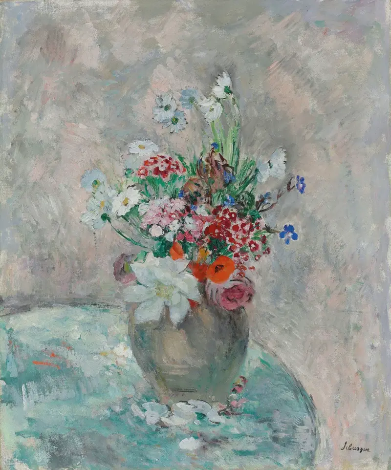 Blommor i vas av Henri Lebasque