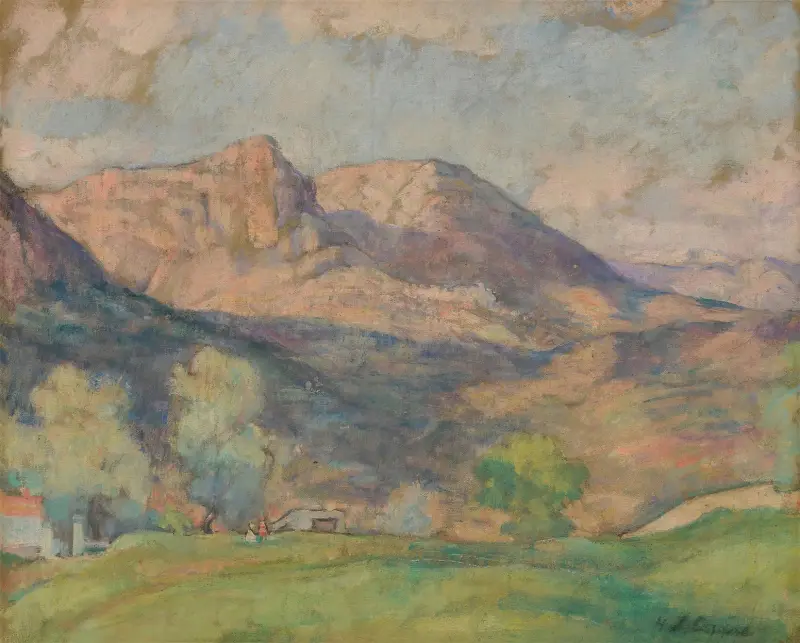 Le Baou de Vence, Henri Lebasque