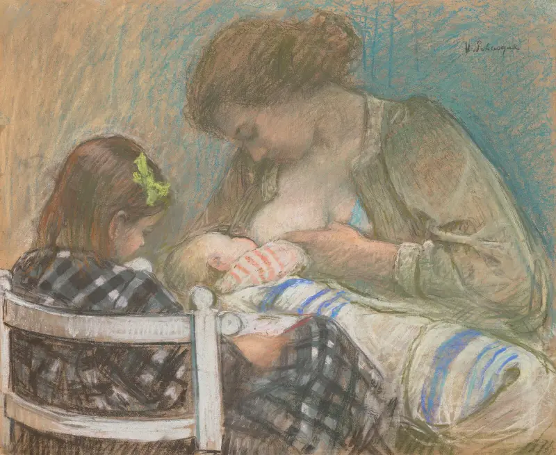 Moderskap av Henri Lebasque