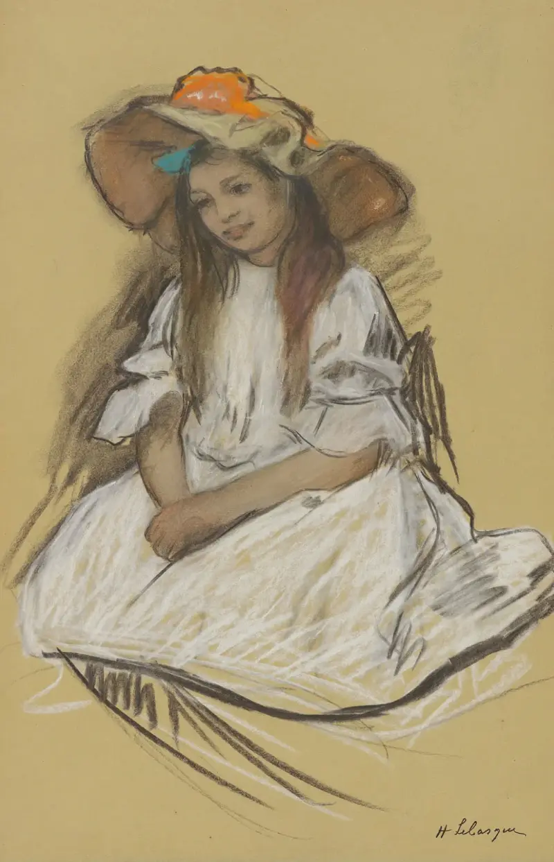 Nono (Målarens dotter) av Henri Lebasque