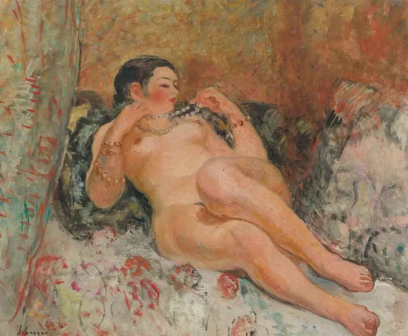 Ležící akt, Henri Lebasque