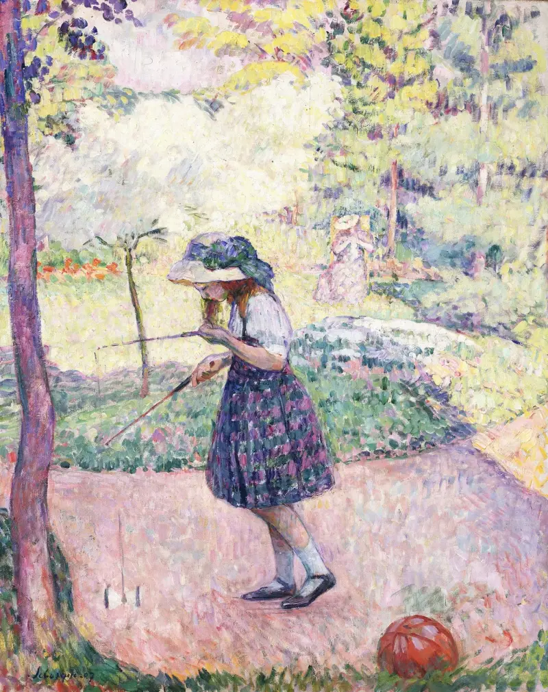 Diabologspelet av Henri Lebasque