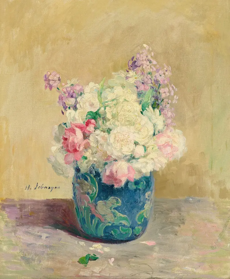 Blomvas av Henri Lebasque