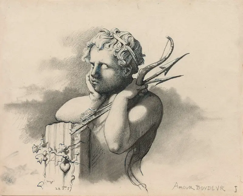Amour boudeur, Henri Lehmann