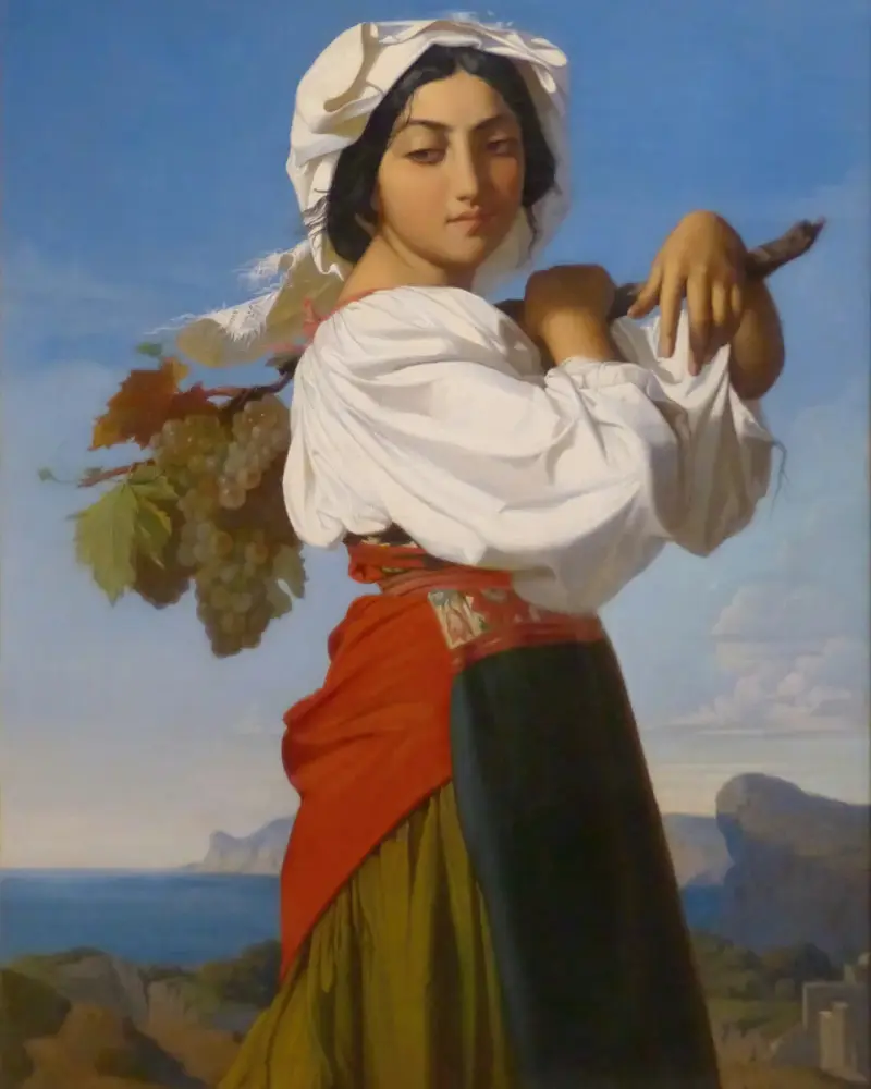 Mariuccia av Henri Lehmann