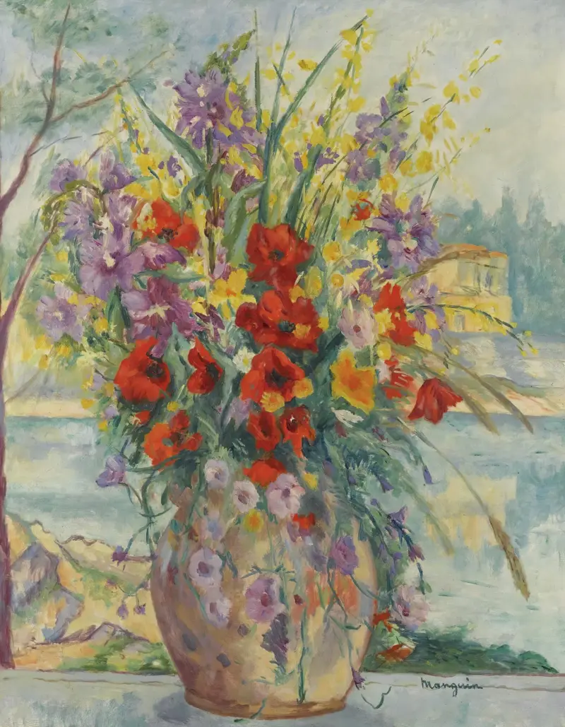 Fleurs Des Champs av Henri Manguin