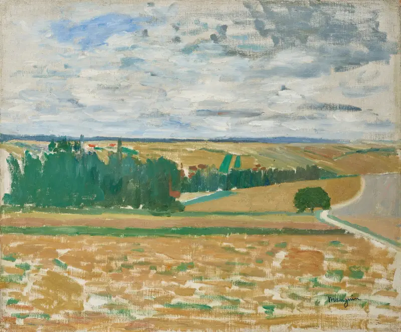 Paysage Beauce av Henri Manguin