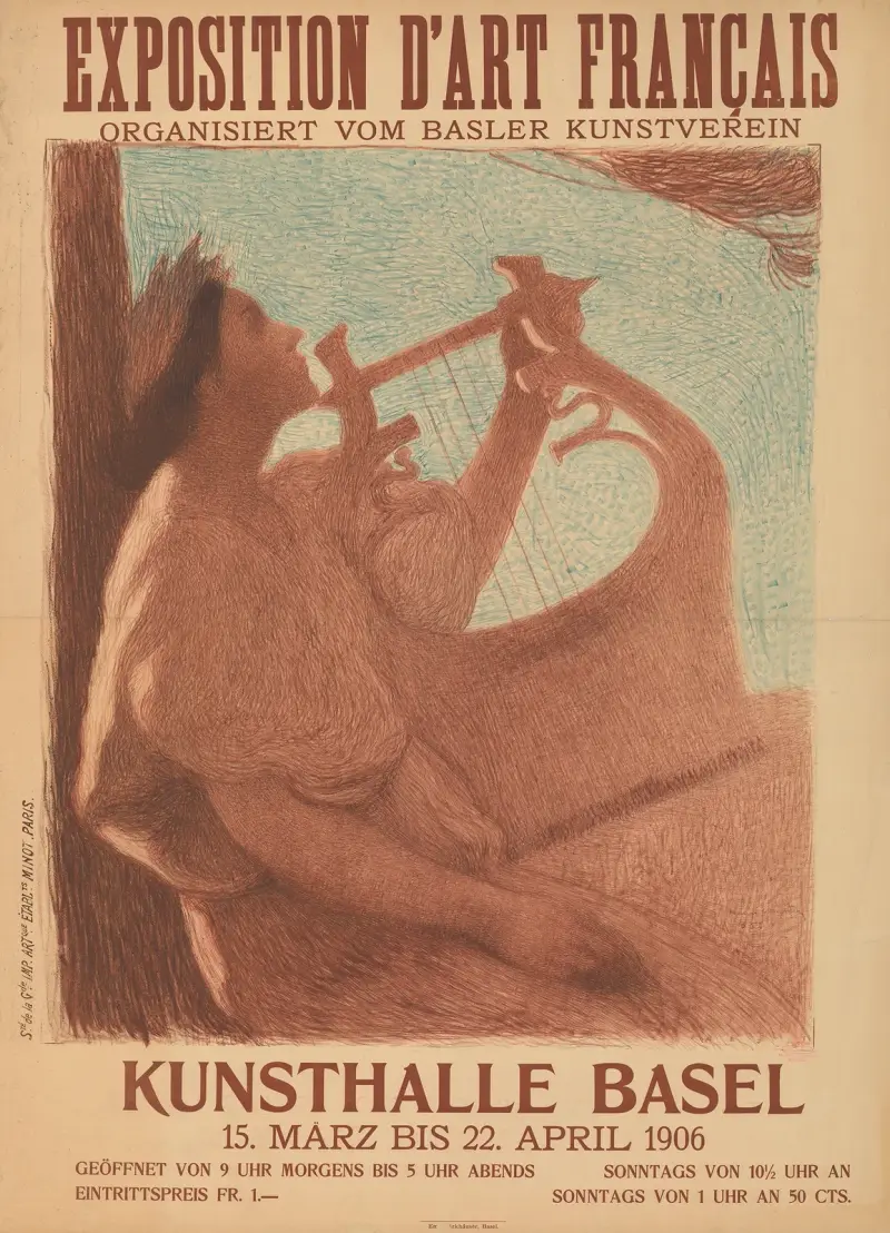Exposition d’art français – Organisiert vom Basler Kunstverein – Kunsthalle Basel av Henri Martin