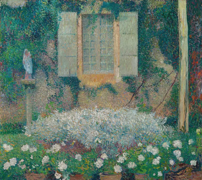 La Fenêtre De La Cuisine Sur Le Jardin À Marquayrol av Henri Martin