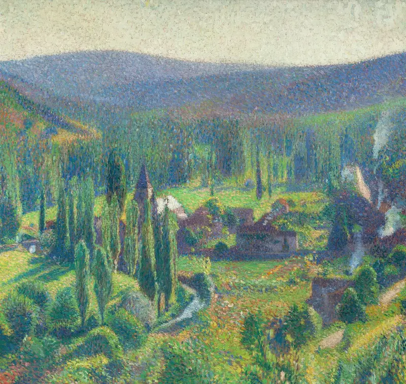Dalen vid Labastide-du-Vert av Henri Martin